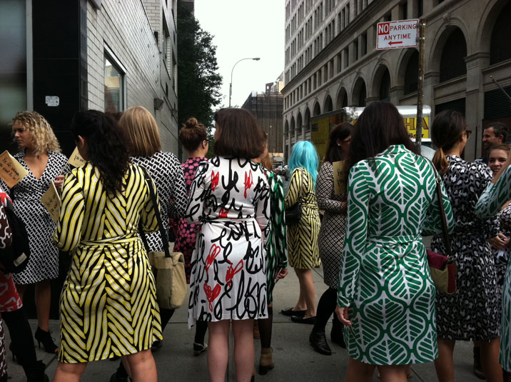 "DVF Wrappers" photo by Kim Parker 2011