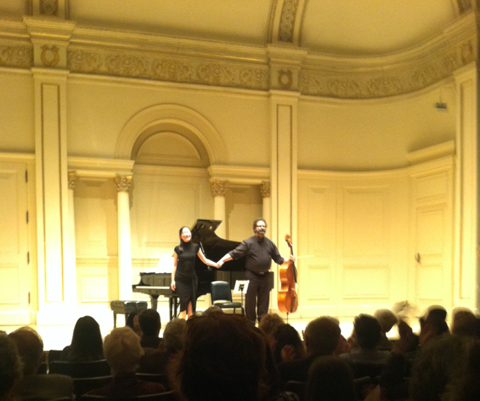 Dennis Parker at Carnegie Hall