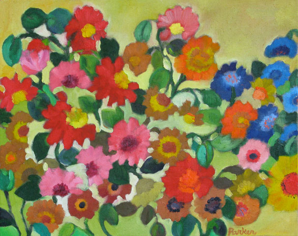 "July Garden" by Kim Parker. Copyright 2011; All rights reserved.