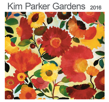 Kim Parker Gardens 2016 Calendar produced by Ziga Media.