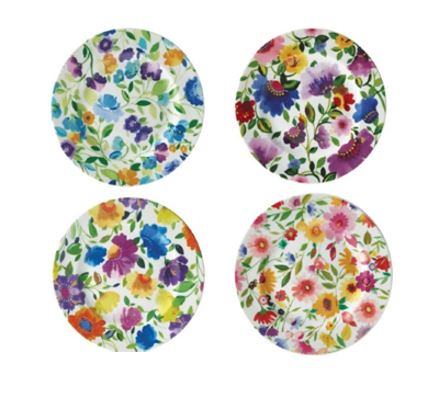 Kim Parker Giftware set of 4-Appetizer plates