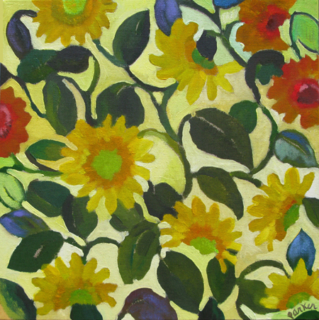 "Sunflowers" by Kim Parker