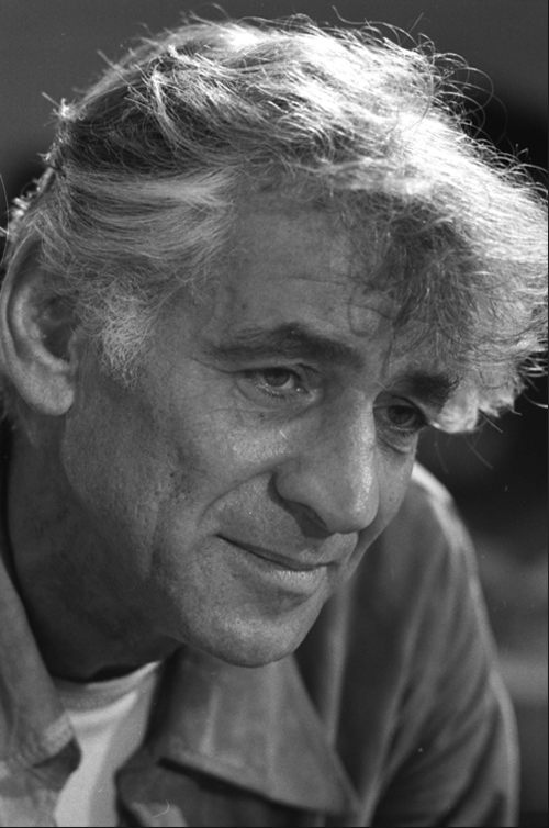 Leonard Bernstein -- American conductor, pianist,  composer and educator