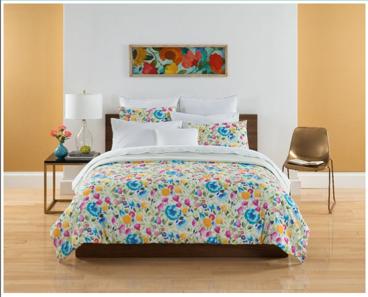 Primavera designer bedding by Kim Parker Copyright 2019. All rights reserved.