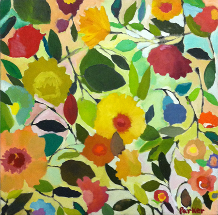 Spring Rain painting by Kim Parker