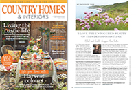 Kim Parker Feature Essay "My Favorite View" published in the Spetember 2016 issue of Country Homes & Interiors magazine